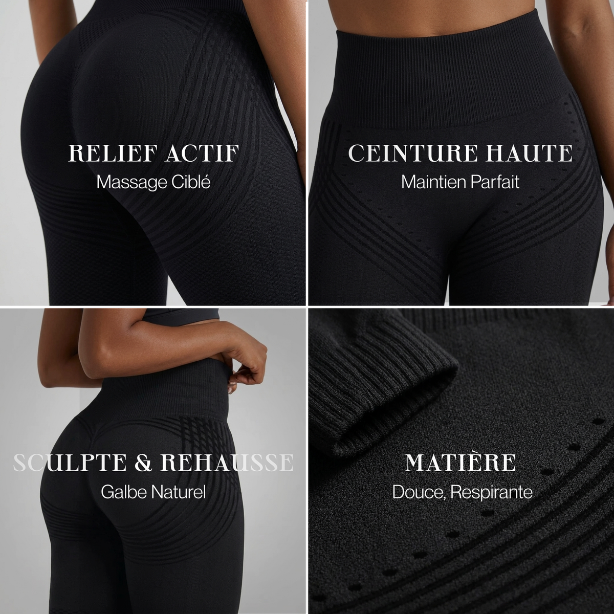 Jambes lisses, fessiers relevés en 3 semaines avec le système 3D Wave